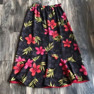 Chico's Floral Skirt